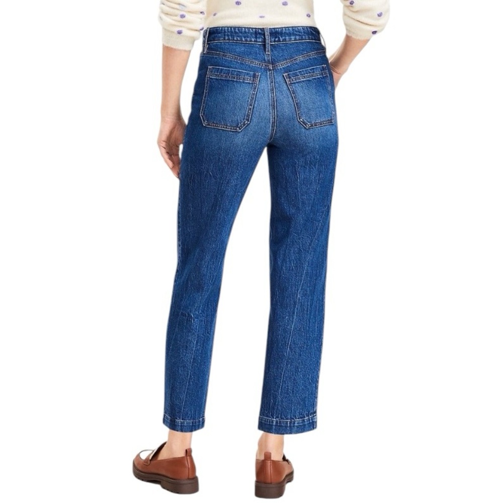 LOFT High Rise Utility Straight Jeans in Dark Stone Wash
Size 32 - Picture 2 of 12